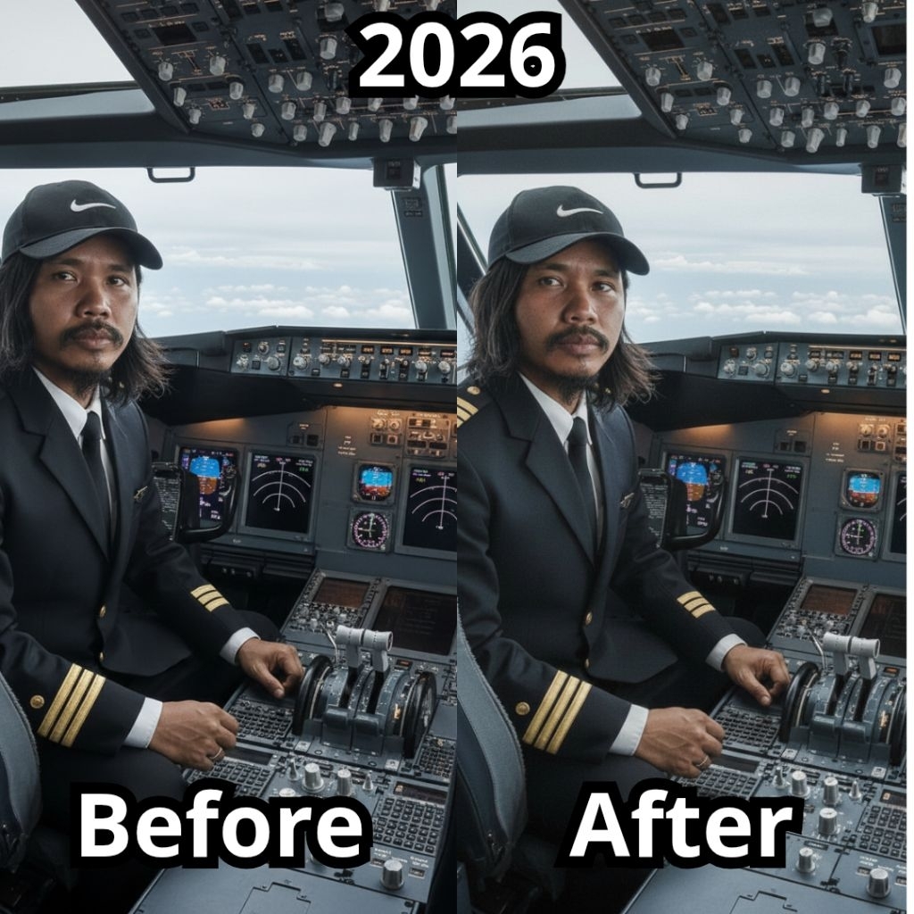 Restorasi foto lama yang rusak menjadi jernih kembali