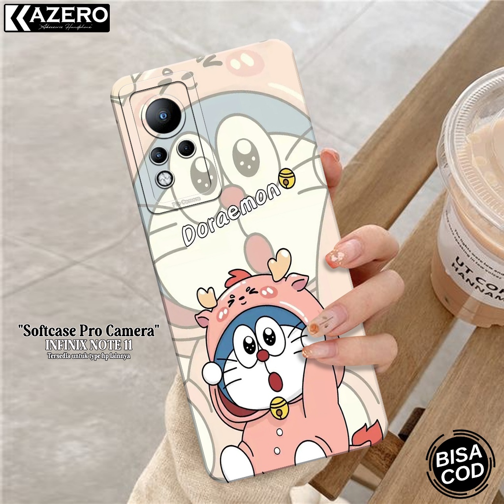 Softcase Hp INFINIX NOTE 11 Terbaru - Fashion Case Kartun - Case INFINIX NOTE 11 - Silikon Pro Camer
