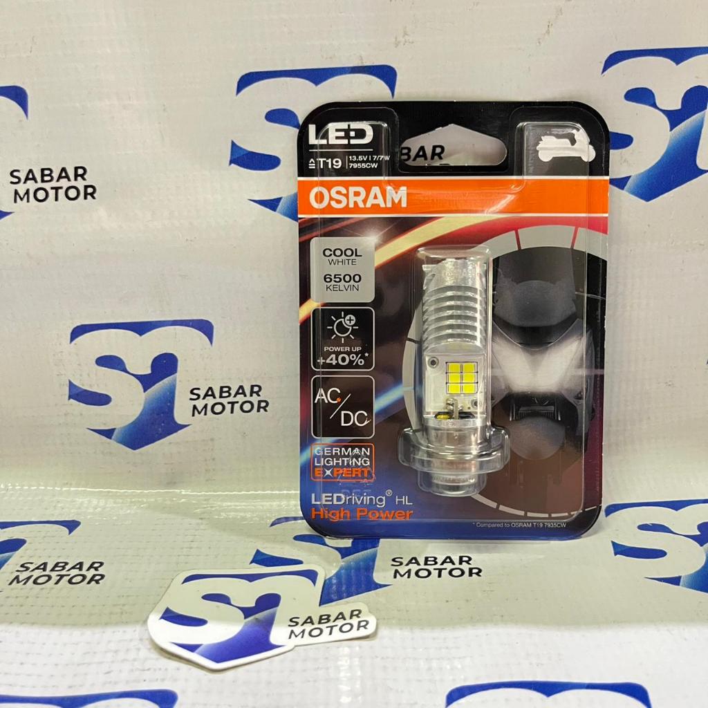 Lampu utama led motor osram - Bohlam Led Osram 12V Kaki 1 original