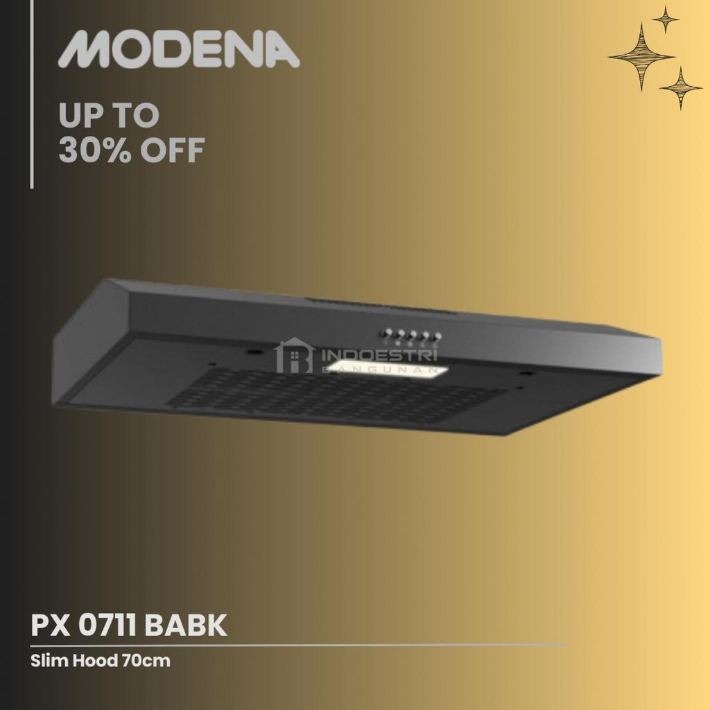 Slim Hood Modena PX 0711 BABK / Penghisap Asap Dapur / Cooker Hood Modena 70cm