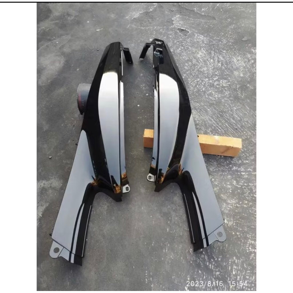 body samping yamaha alfa/cover body alfa hitam glosi