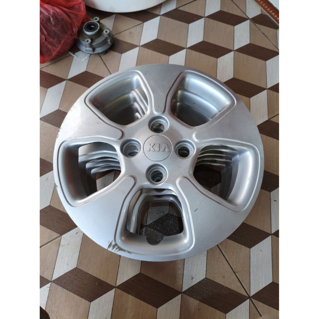 wildop whildop wheel Will cover dop tutup roda velg mobil KIA Picanto ring 14 original ori asli seco