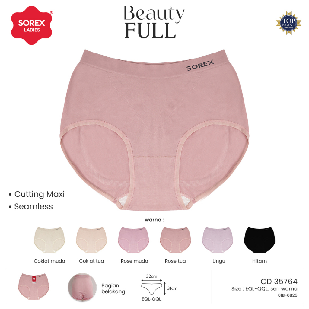 Sorex Cd Fashion Wanita BeautyFull Maxi Seamless Jumbo (Setara Size EQL-QQL) CD 35764
