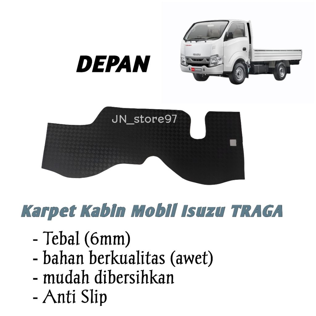 KABIN MOBIL ISUZU TRAGA - KARPET KABIN MOBIL TRAGA - ALAS KAKI MOBIL - TRAGA