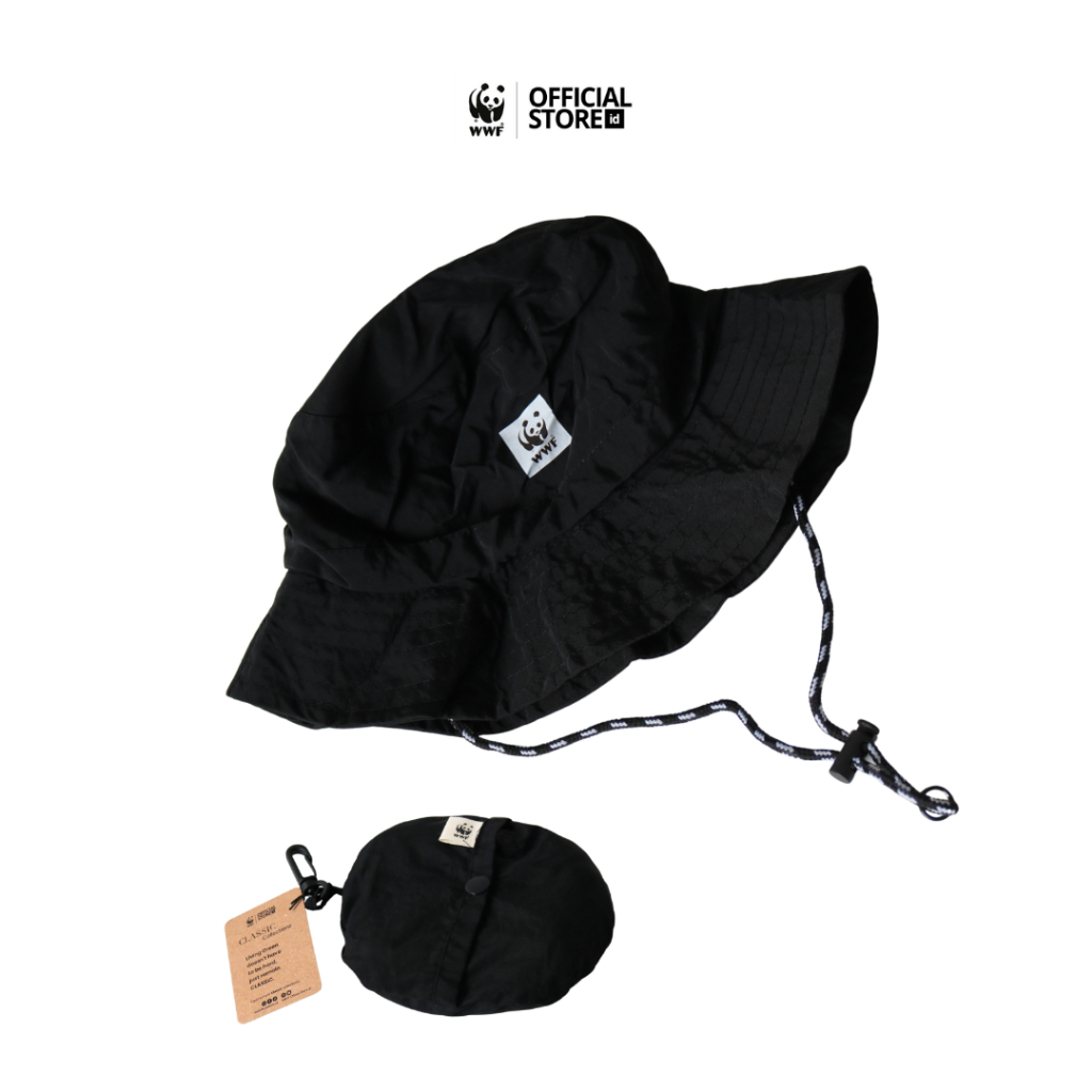 WWF Official Store - Topi Rimba Parasut | Bucket Hat | Foldable Hat