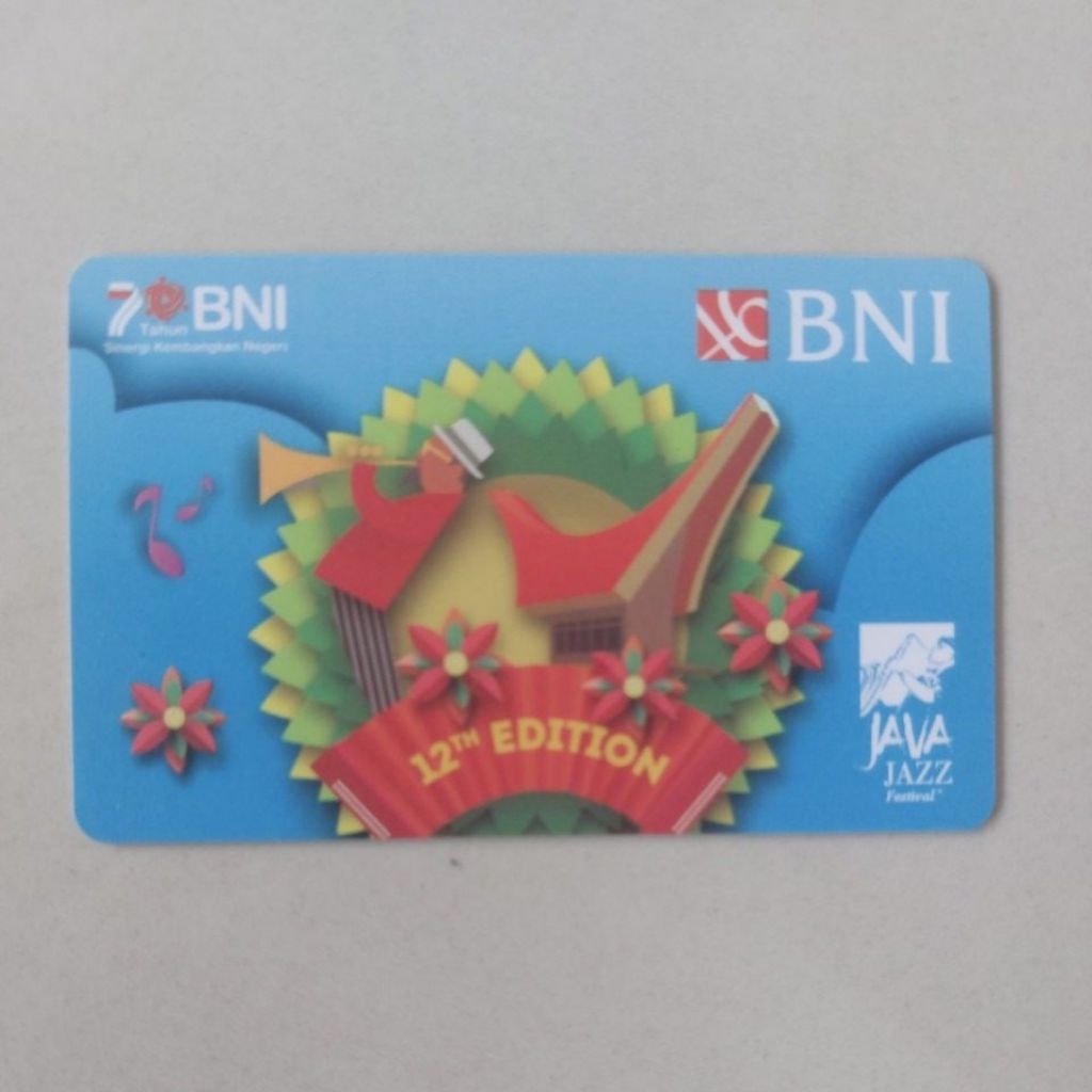 tapcash bank bni java jazz 12 th edition
