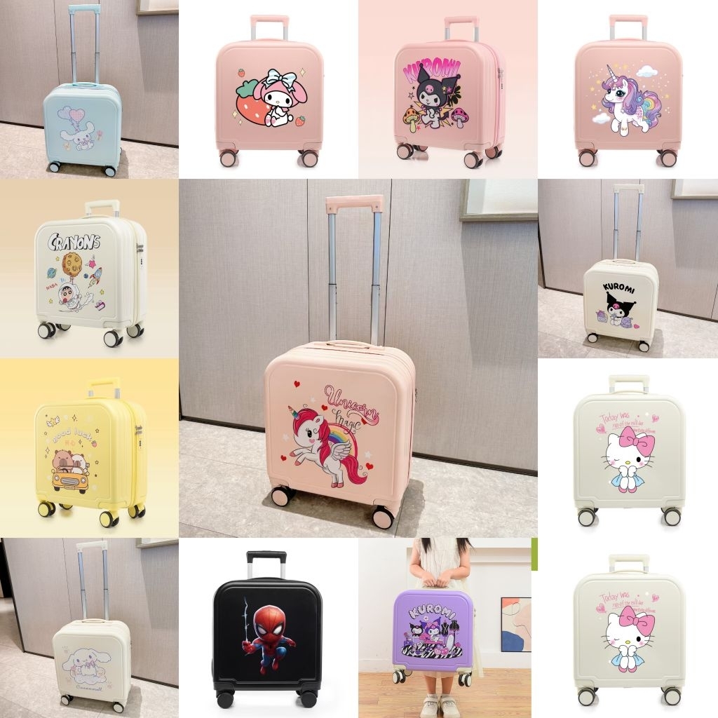 koper trolly size 18 inchi - koper anak terbaru - koper karakter lucu - koper terlaris - koper anak