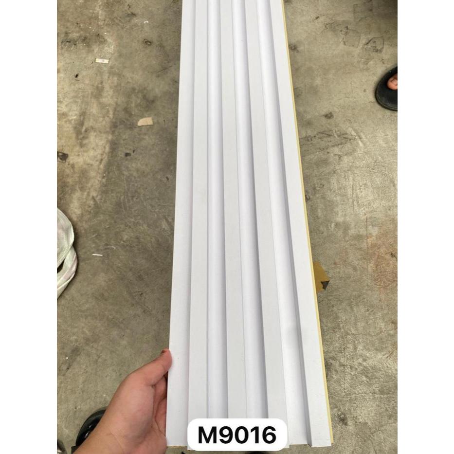 { WPC WOOD PANEL WALL PANEL WPC } PANJANG 3M