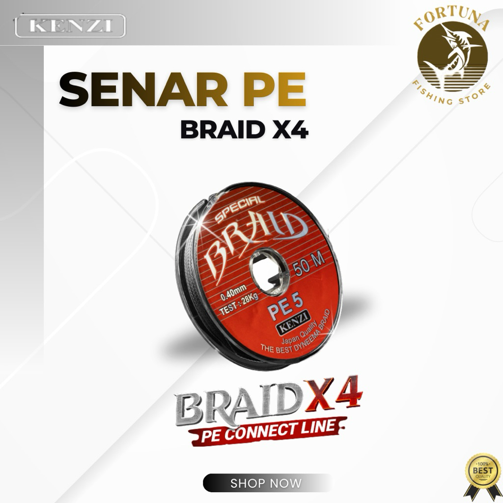 SENAR PE KENZI BRAID X4