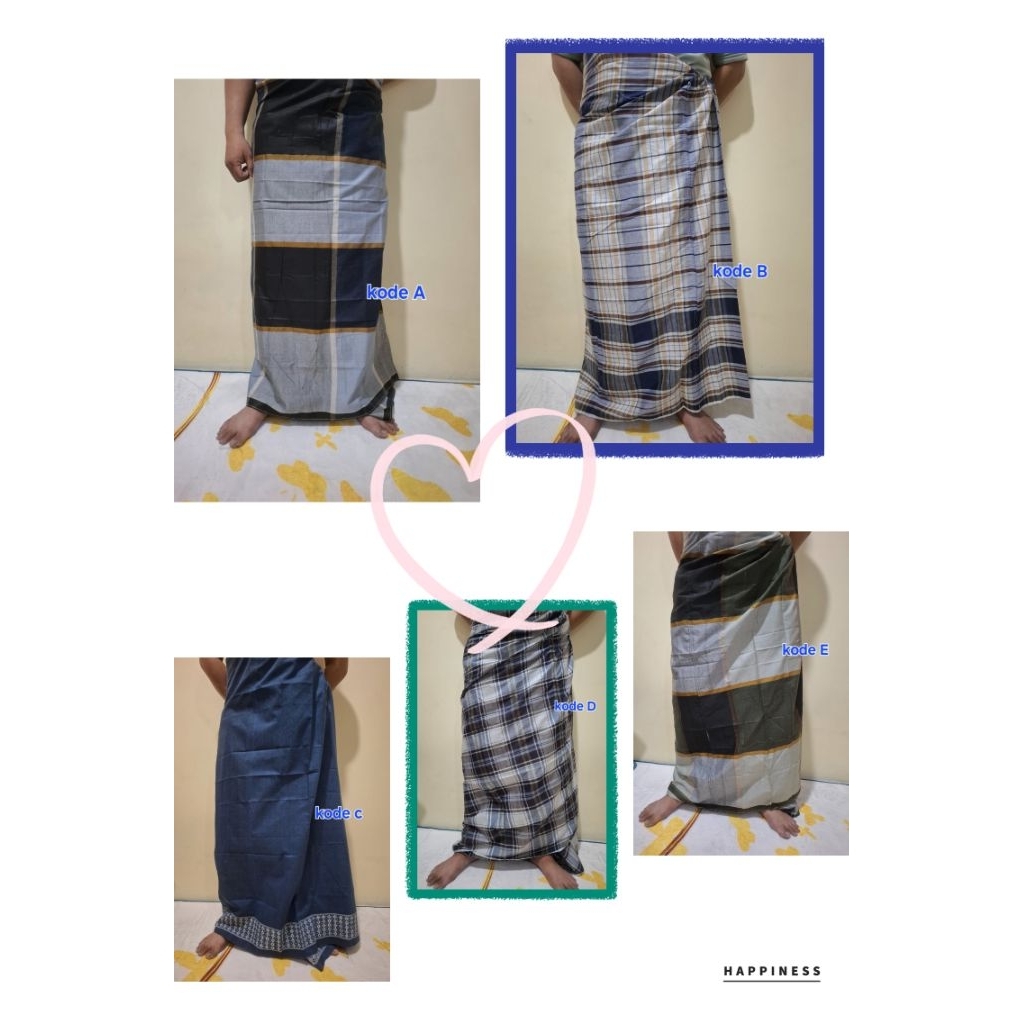 sarung sholat/sarung pria dewasa(baca deskripsi)