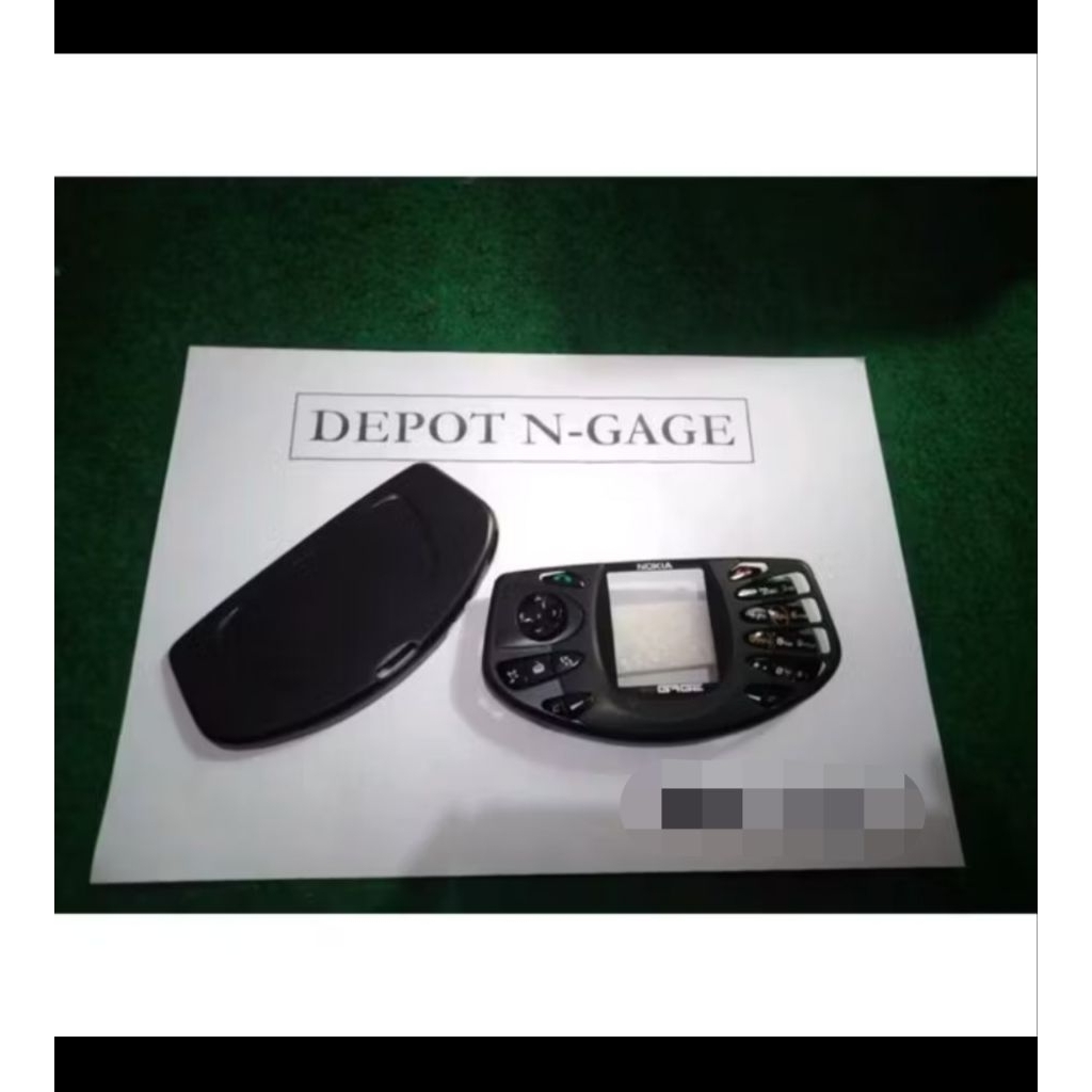 Casing Nokia N-Gage Classic Full Black ngage klasik hitam