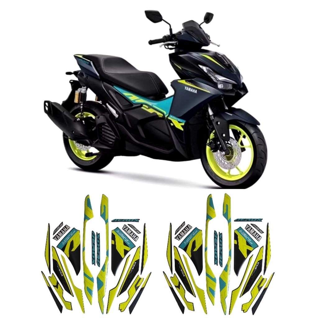 Stiker Striping Lis Body Motor Aerox Alpha 2025 Cyber city