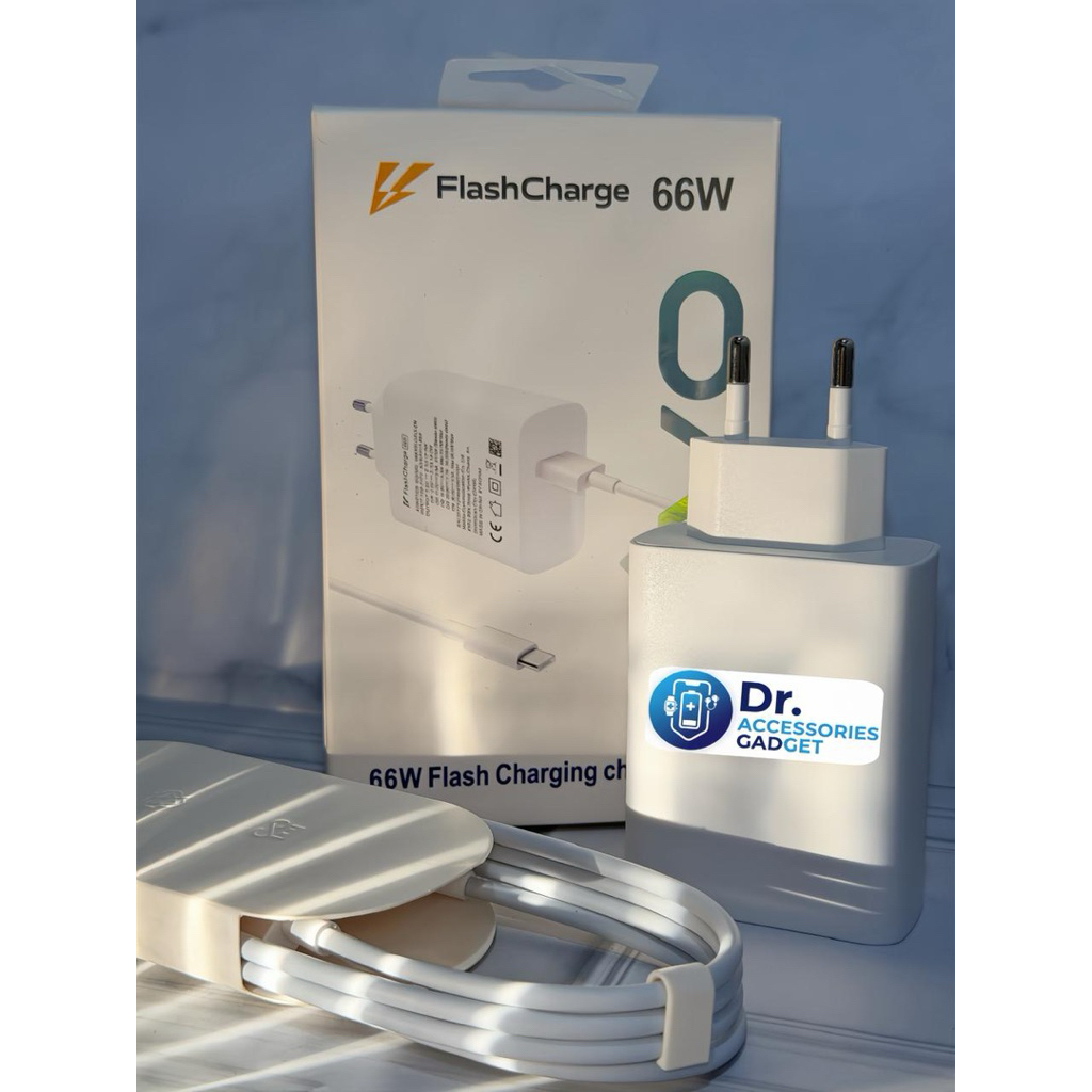 adaptor+kabel set VIVO 66w type Coriginal 100% fast charging V23 V21 V27 T1 5G