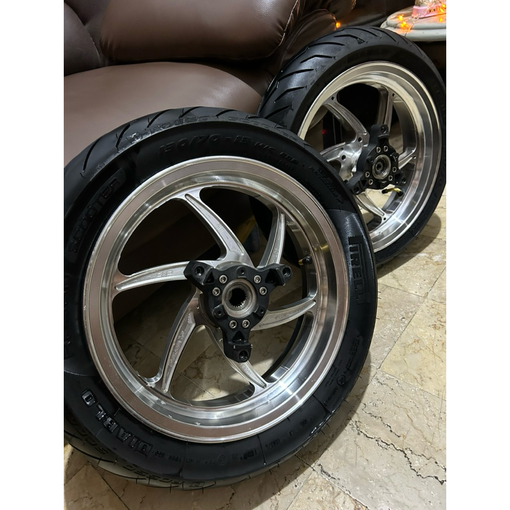 velg Rpd + Ban Pirelli nmax new