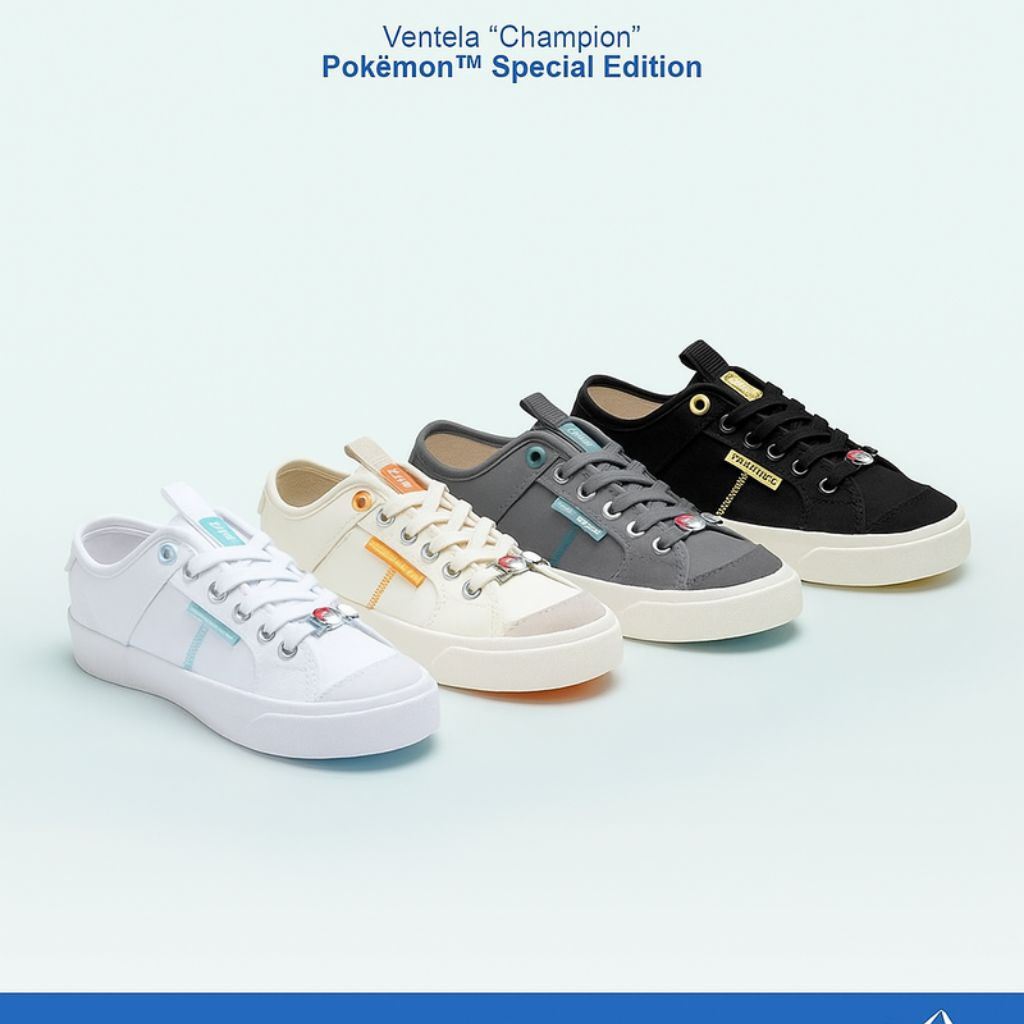 Sepatu Ventela Original Champion X Pokemon Best Seller