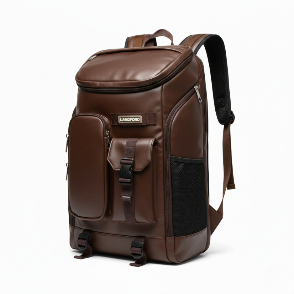 LANGFORD - Ransel Backpack Tas Laptop Multifungsi Tas Sekolah Legacy Chich PVC