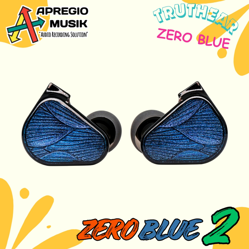 Truthear Zero Blue 2 Zero Blue 1 Truthear zero x Crinacle Zero Dual Dynamic Driver In Ear Monitor Ea
