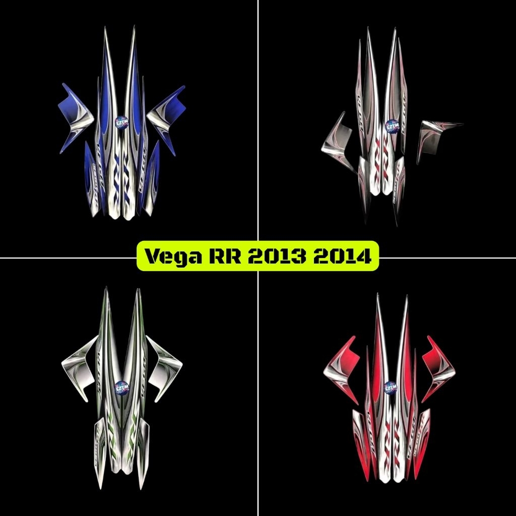 Striping Sticker Yamaha Vega RR 2013 2014