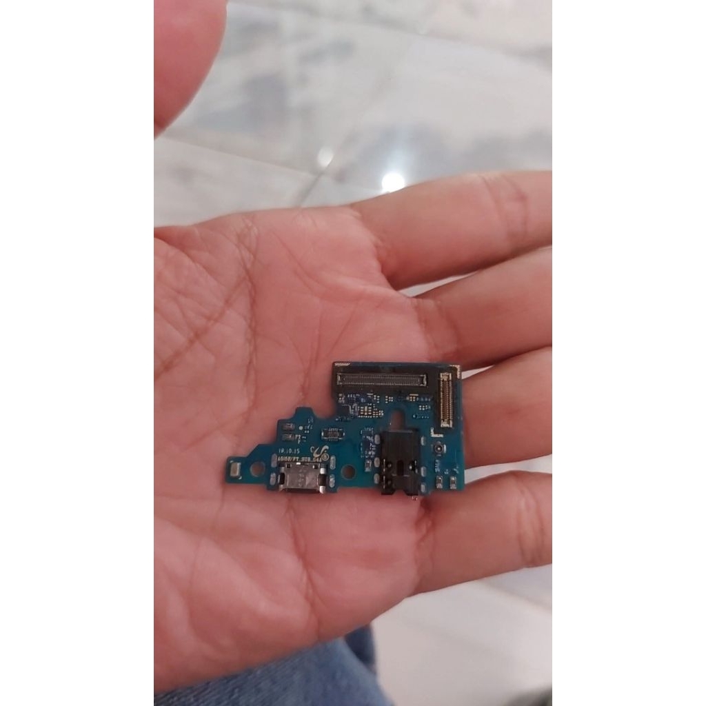 papan pcb charger samsung a51 ori copotan