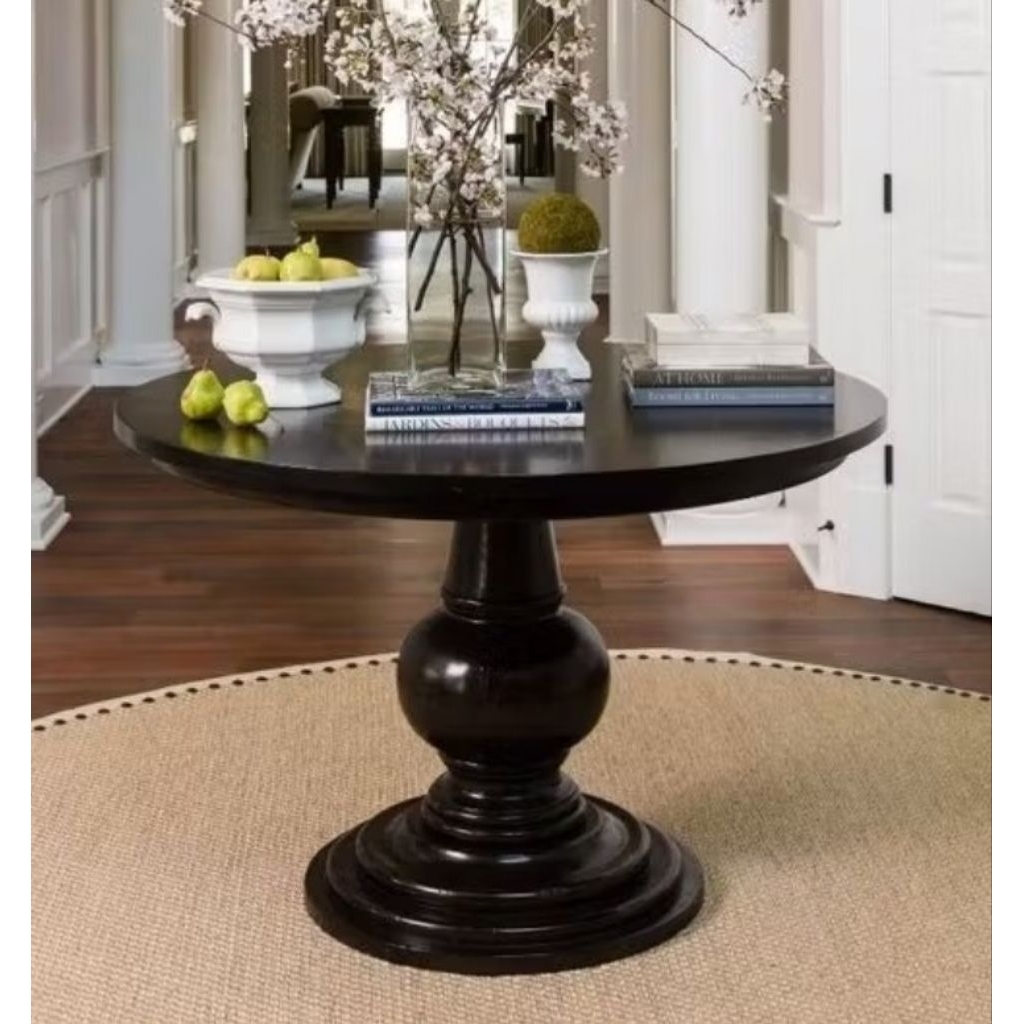 MEJA FOYER BULAT D90 TINGGI 80