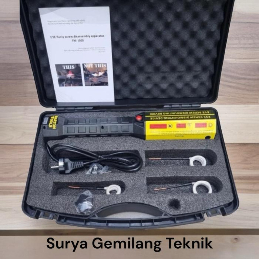 Portable Induction Heater 1200W Induksi Bolt Bearing Heating Pemanas