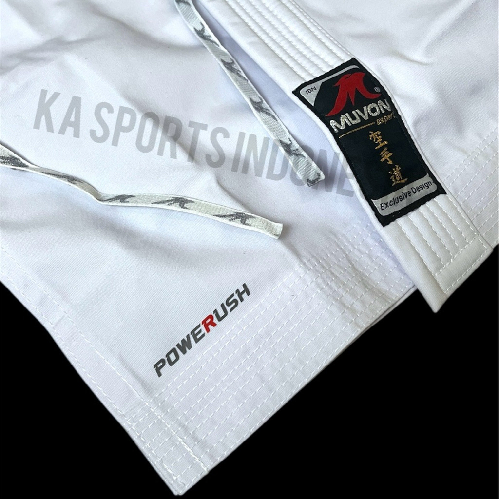 Baju Karate Gi KATA MUVON POWERUSH POWER RUSH Original
