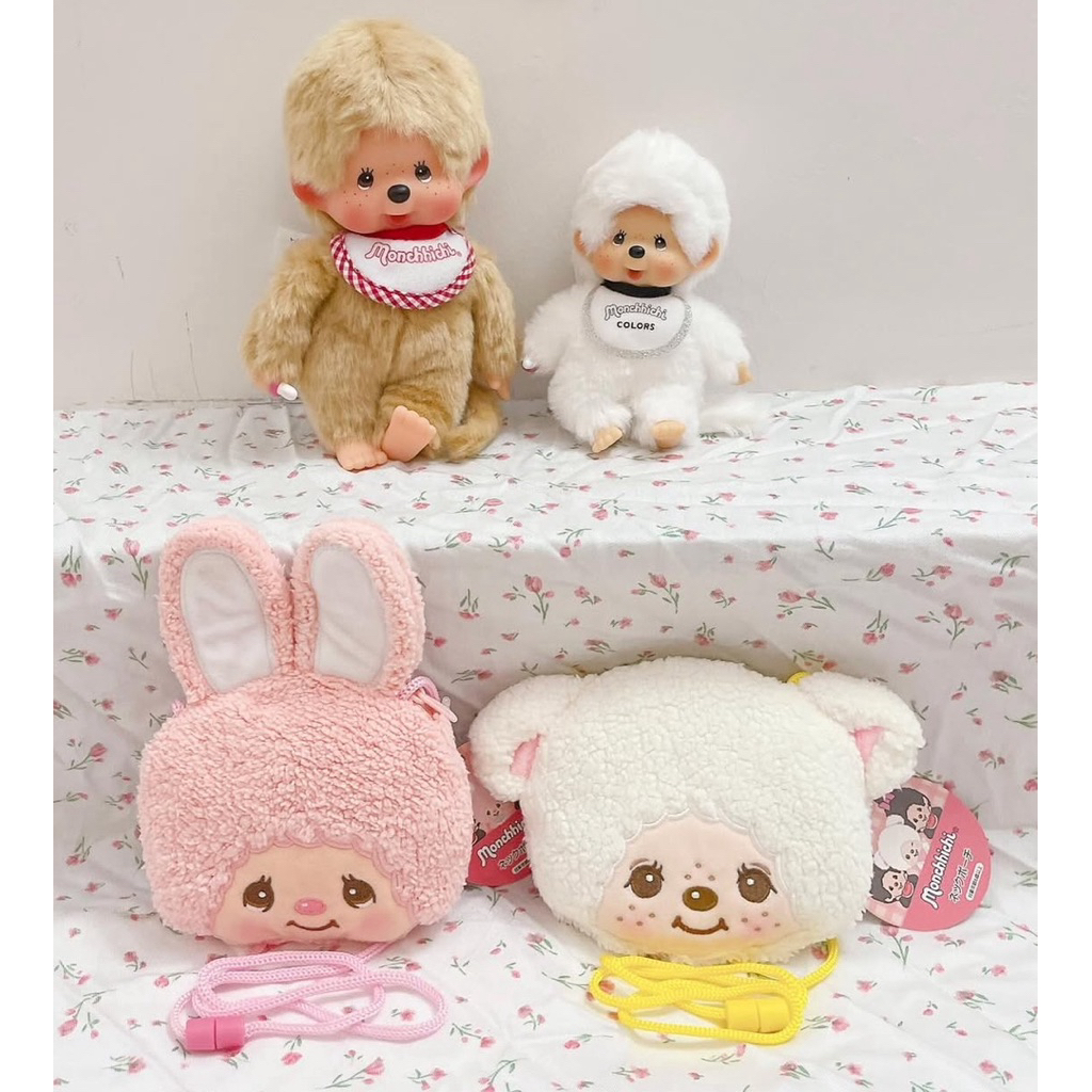 monchichi sekiguchi original japan BNWT READY YAA monchichi pouch bag