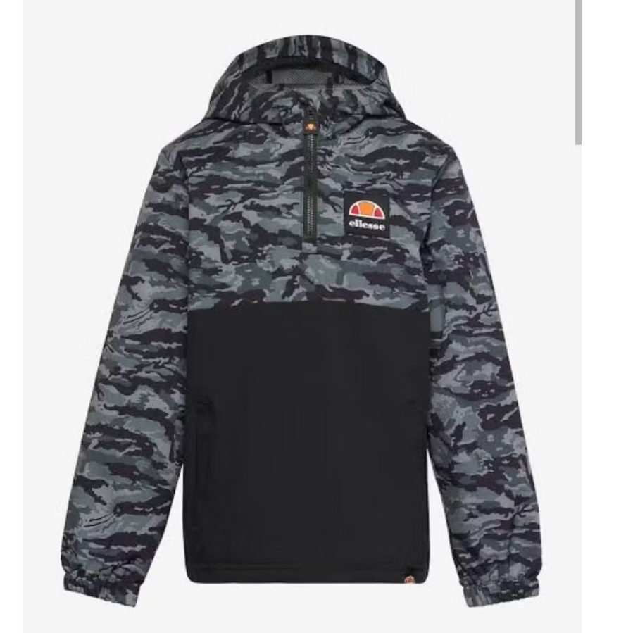 Jaket halfzip Ellesse mont Giameniti nylon camo original