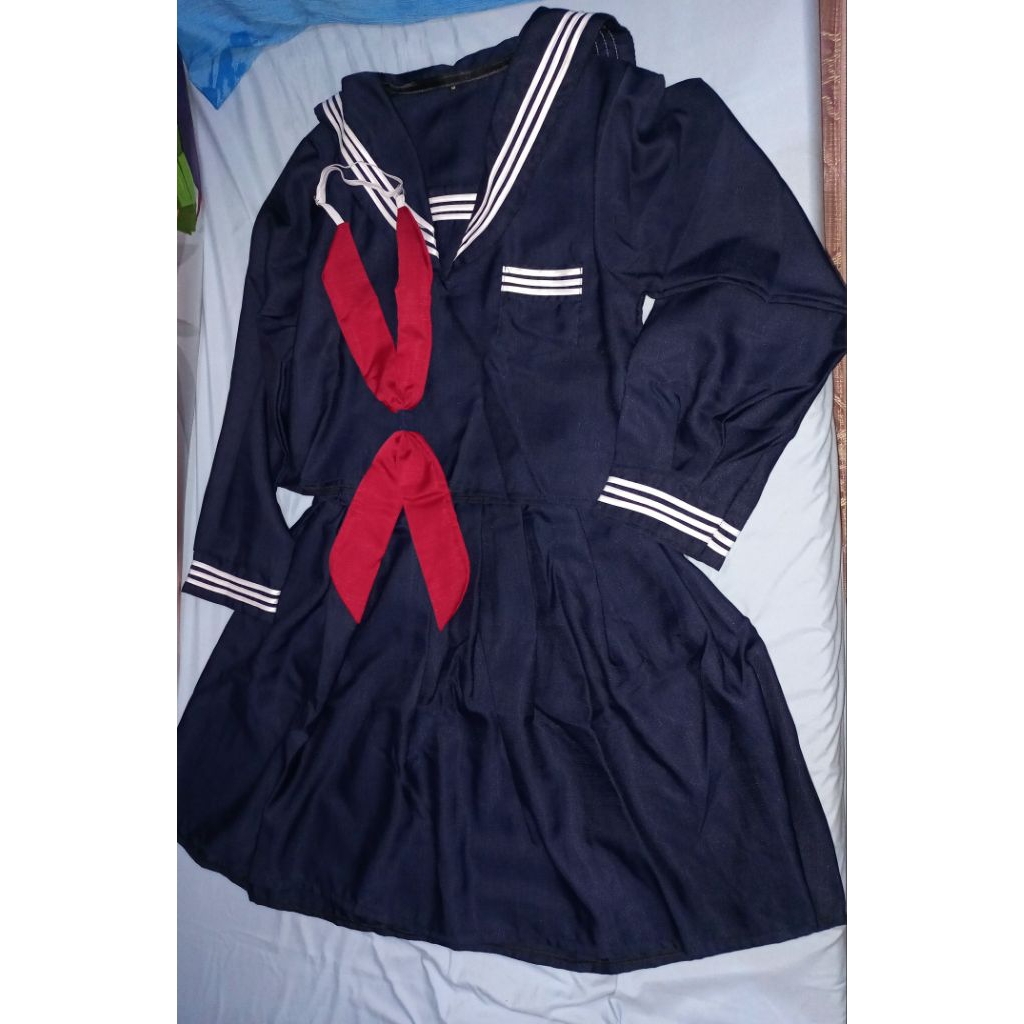 (Preloved) Seifuku Navy Costume 1set