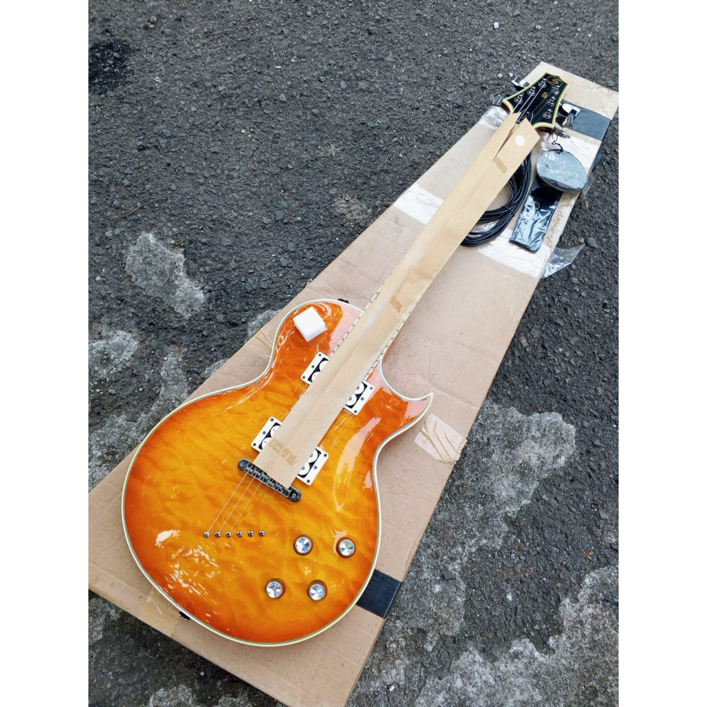 Gitar Elektrik Samick JTR LINDA 30 AN. ORIGINAL KONDISI BARU. Udh Limited Edition Barang Langka. Ber