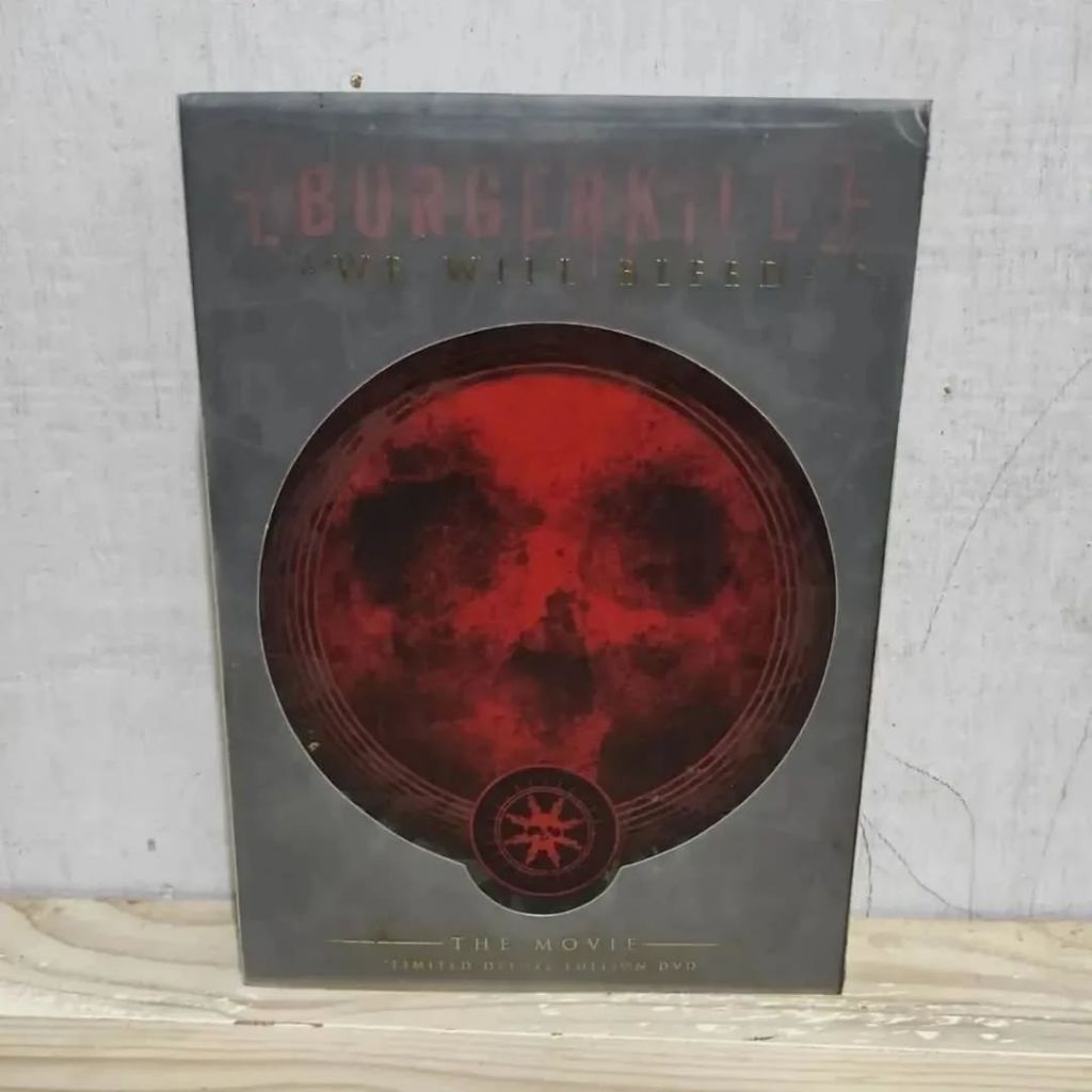 Boxset DVD BURGERKILL - We Will Bleed (Deluxe Limited Edition)