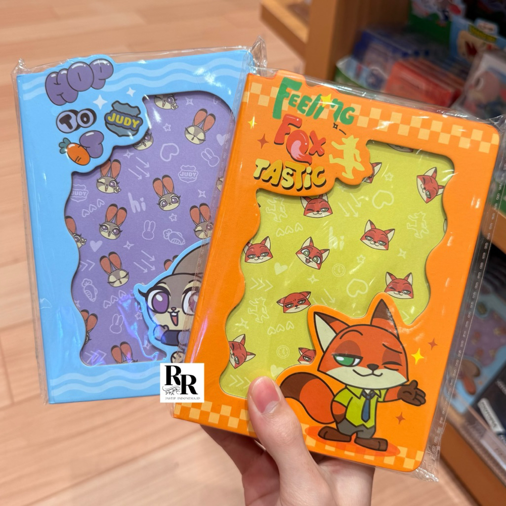 Miniso x Zootopia - Buku Tulis / Disney Zootopia Daily Life Collection Hardcover Book (Judy / Nick)