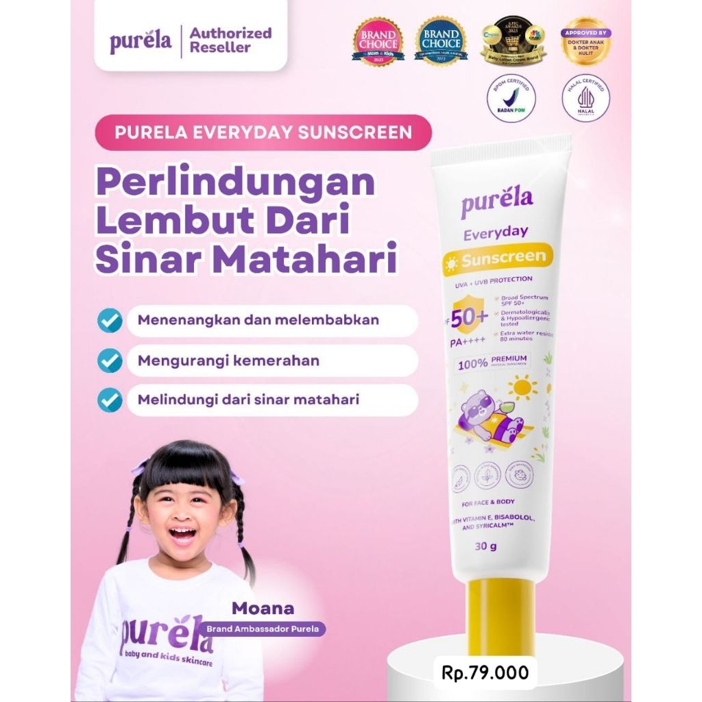 Suncreen Purela anak