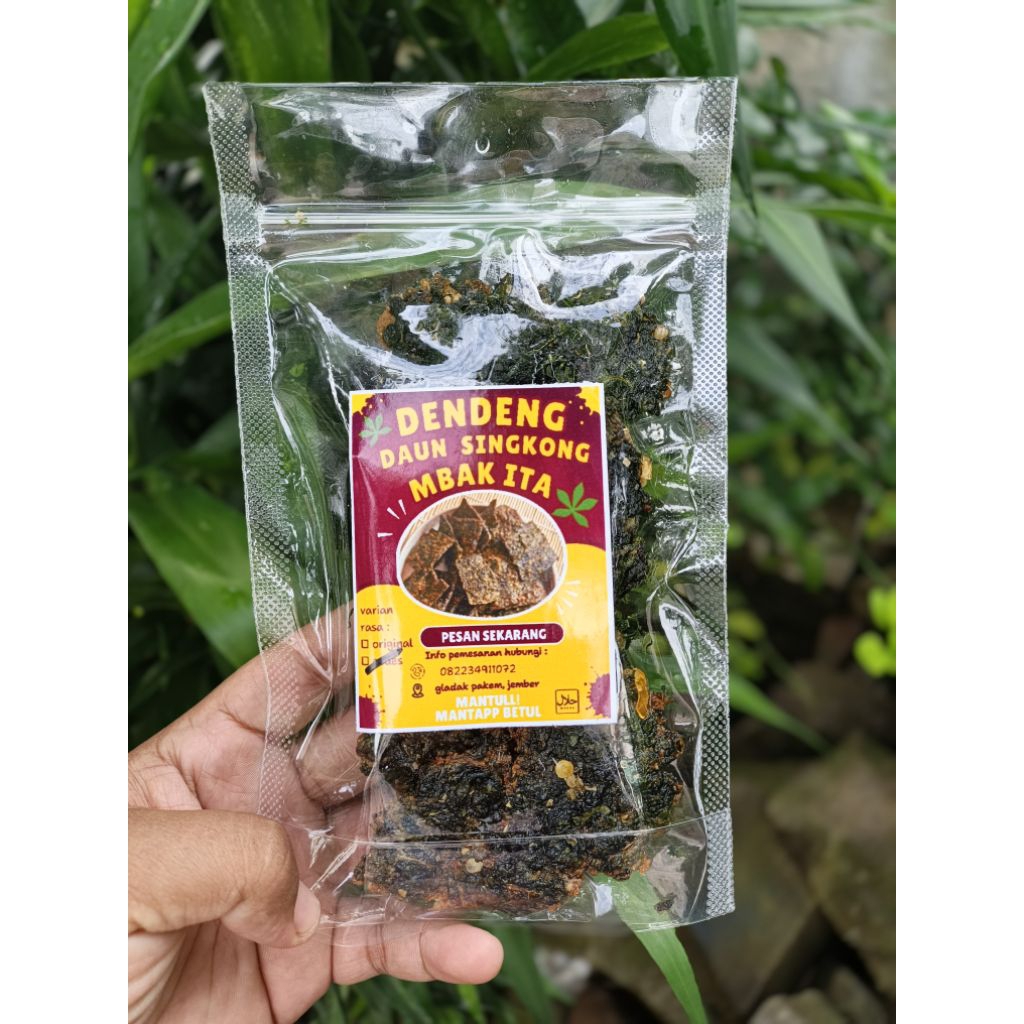 Dendeng daun singkong