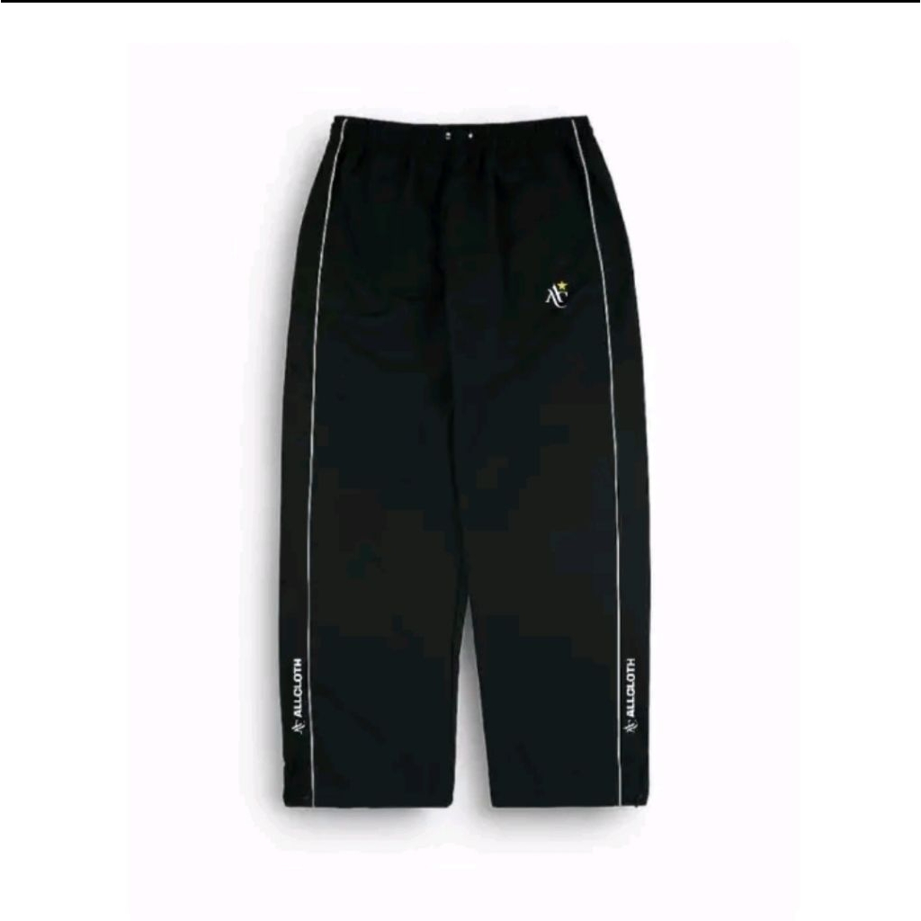 TERLARISS Celana Training Allcloth Keren Casual Pria Wanita Dewasa Unisex Zipper