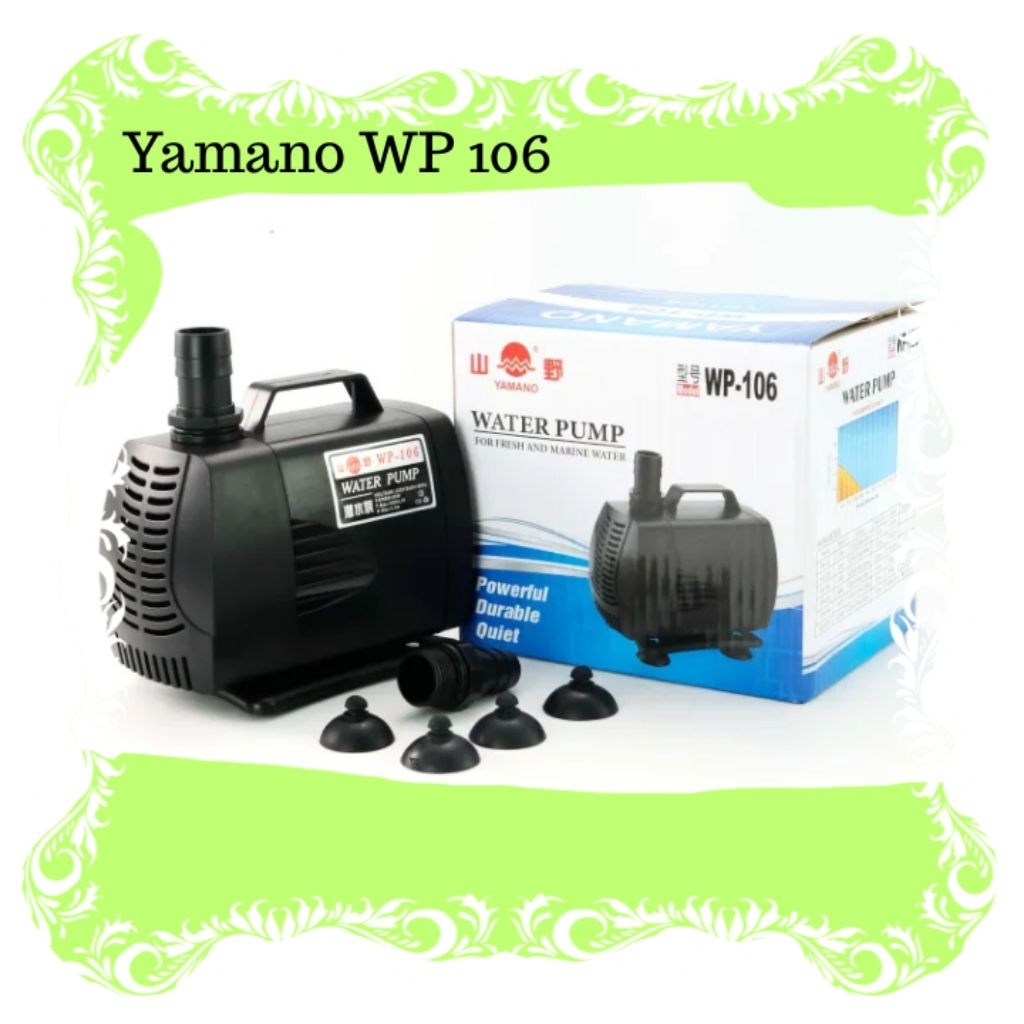 Yamano WP106 Pompa Air Celup pompa aquarium