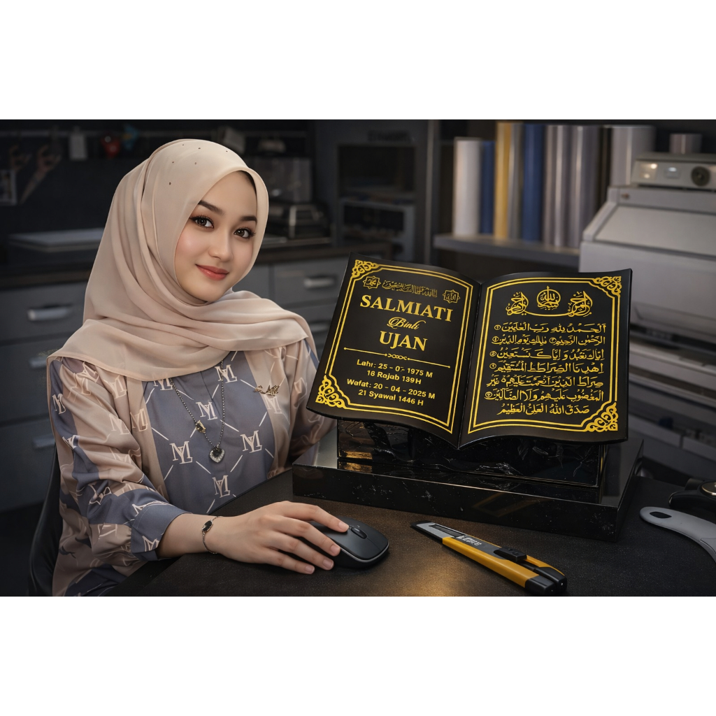 Batu Nisan + Dudukan