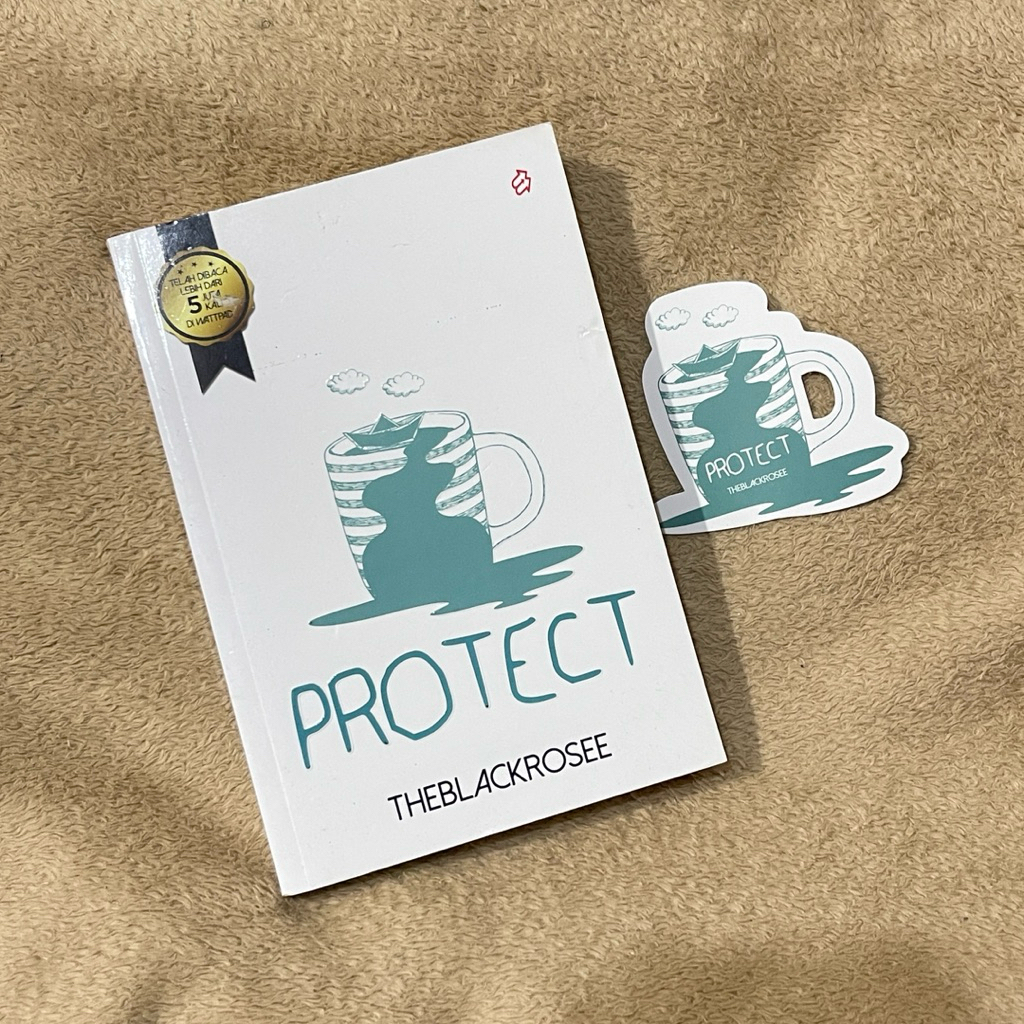 (Ready Stock) PRELOVED NOVEL PROTECT - THEBLACKROSEE ORIGINAL GRAMEDIA NOVEL ROMANSA WATTPAD