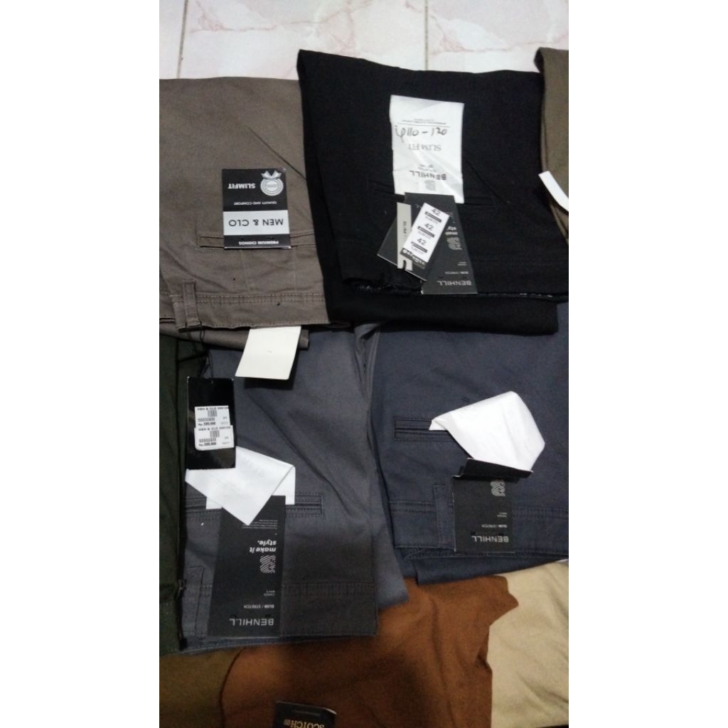 Celana Chinos Brand Scotch Original