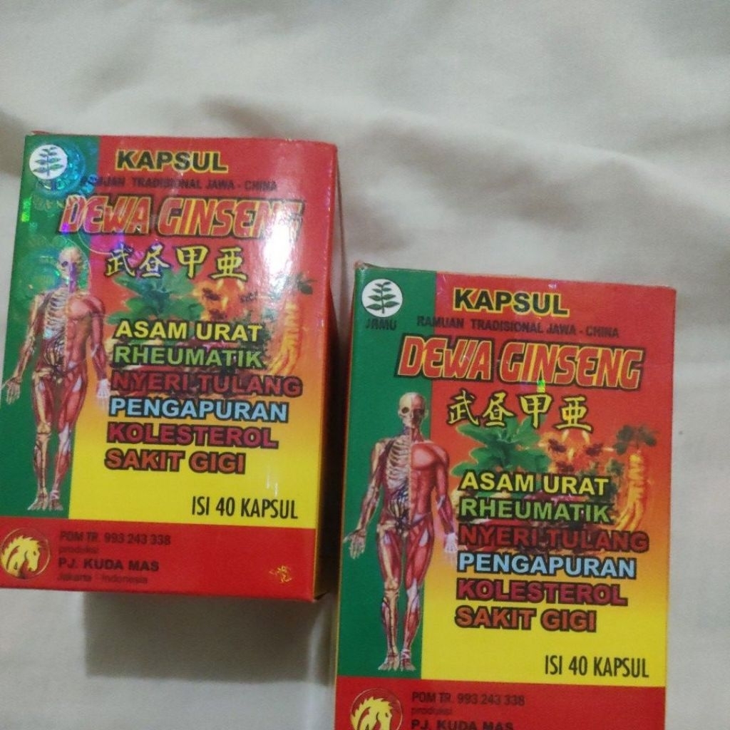 dewa ginseng asam urat
