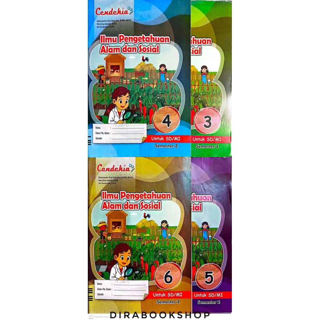 Semester 2 LKS IPAS kelas 3/4/5/6 Cendekia 2026