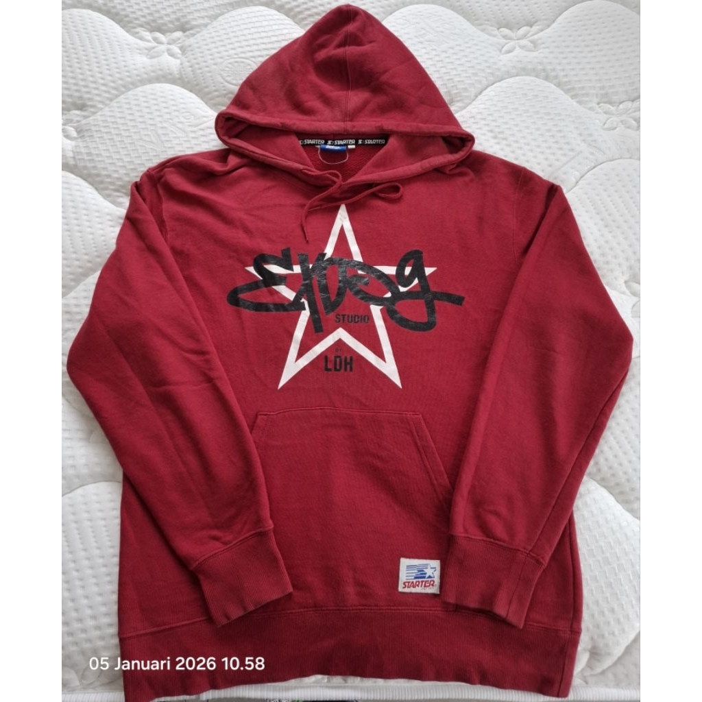 Hoodie starter EXPG Studio Merah