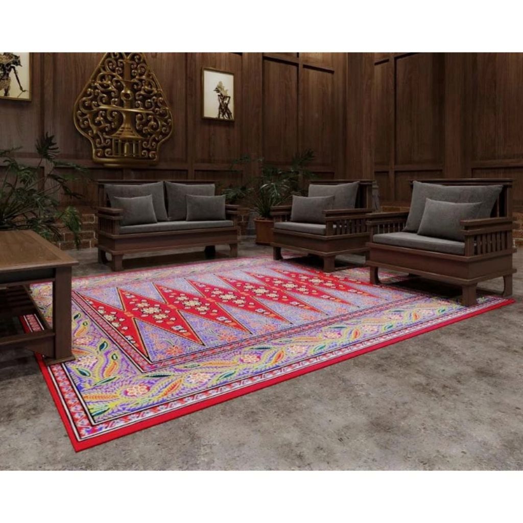 Karpet Turki varsa batik ostrich shiva jumbo