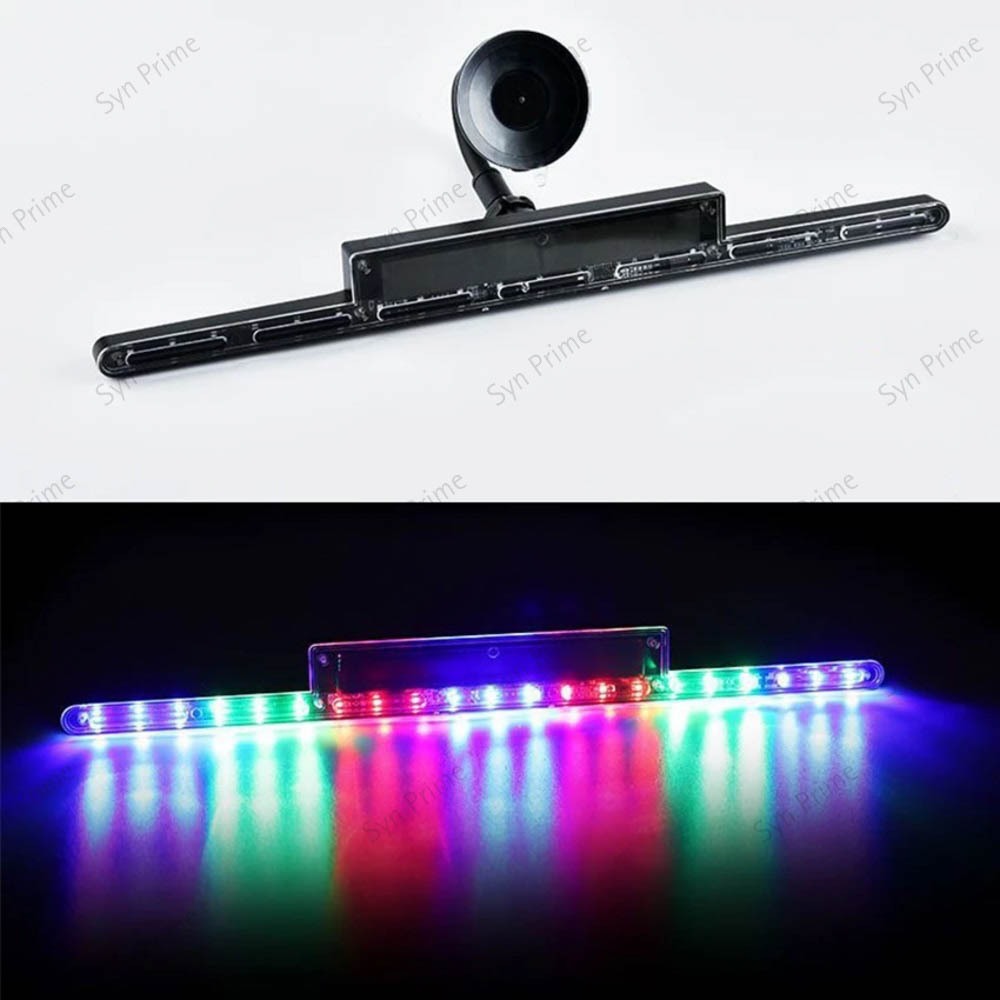 Lampu LED RGB Bagasi Mobil Stop Sein Lampu LED Rem dekorasi Tempel Kaca Belakang Mobil