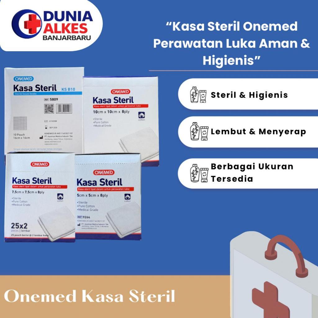 ONEMED Kasa Steril Lipat 8ply Box | Perban Luka Onemed