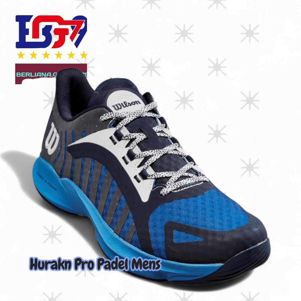 Sepatu Padel Pria Big Size Wilson Hurakn Pro Padel Original