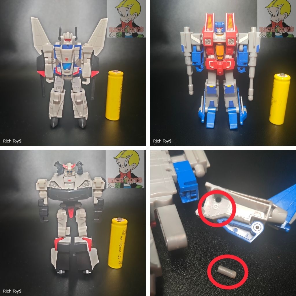 BUNDLING JUNK KABAYA TRANSFORMERS GUM JETFIRE, STARSCREAM & PROWL
