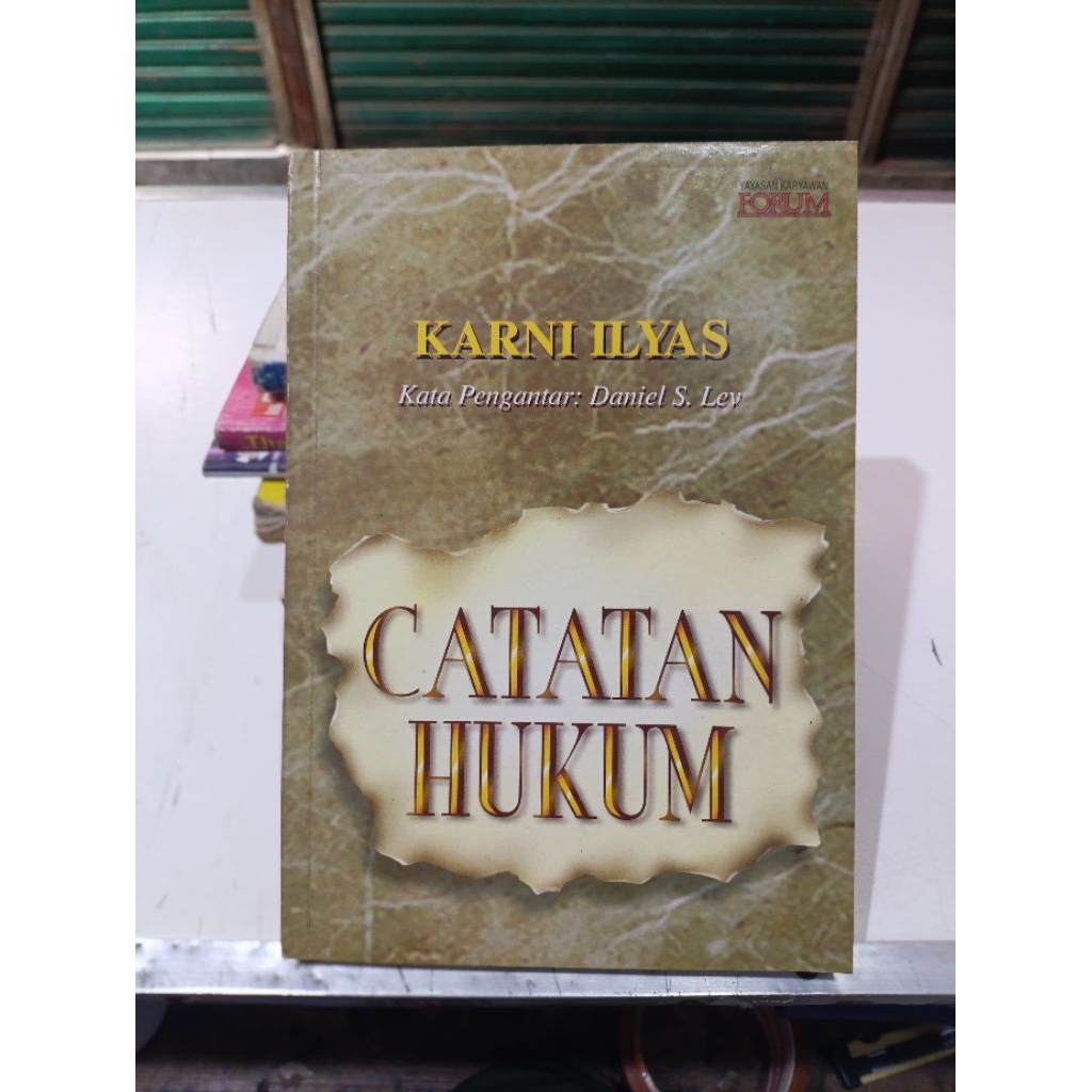 Buku Catatan Hukum - Karni Ilyas