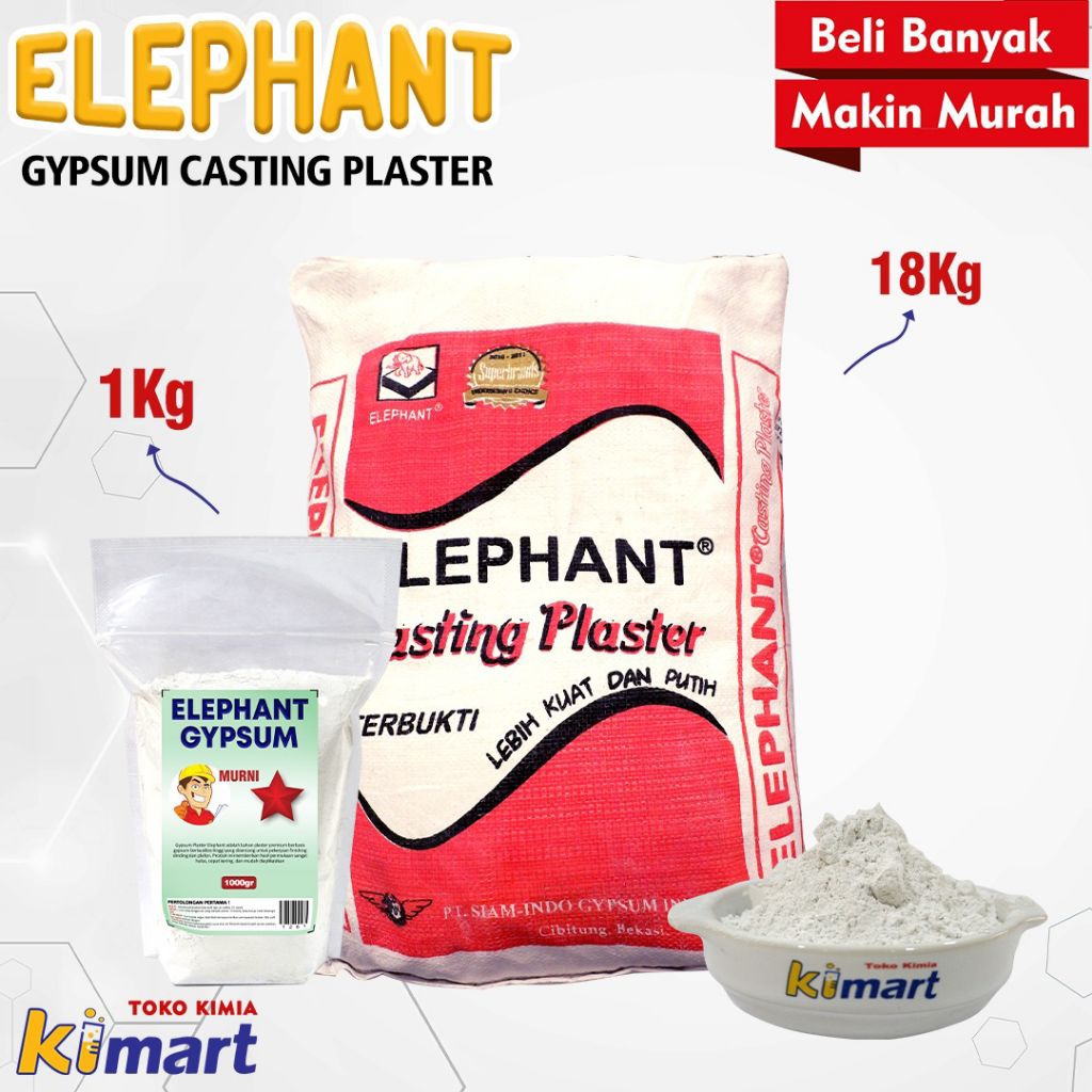 Gypsum / Casting plaster 1KG