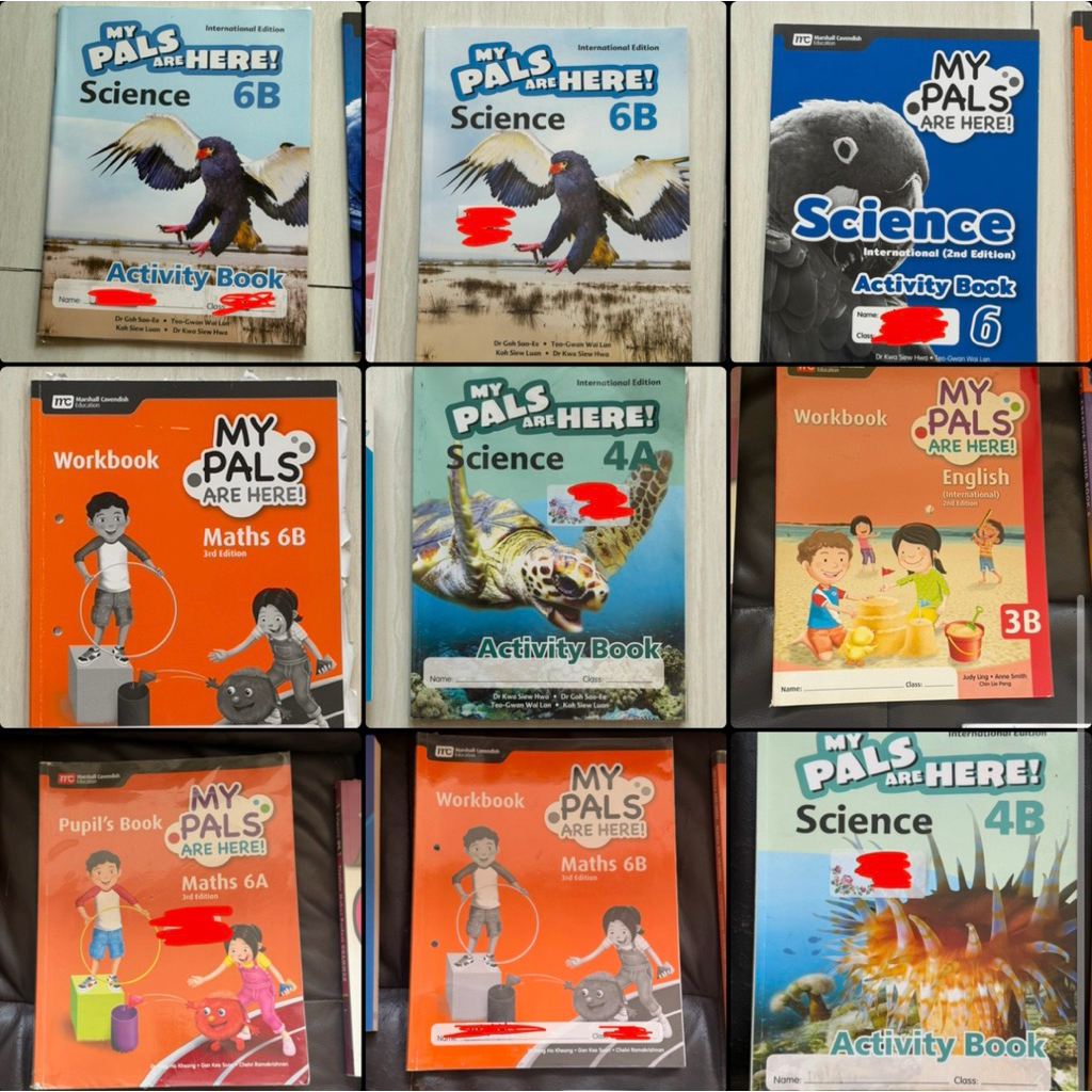 preloved my pals are here workbook pupil’s book textbook coursebook activity book science english ma